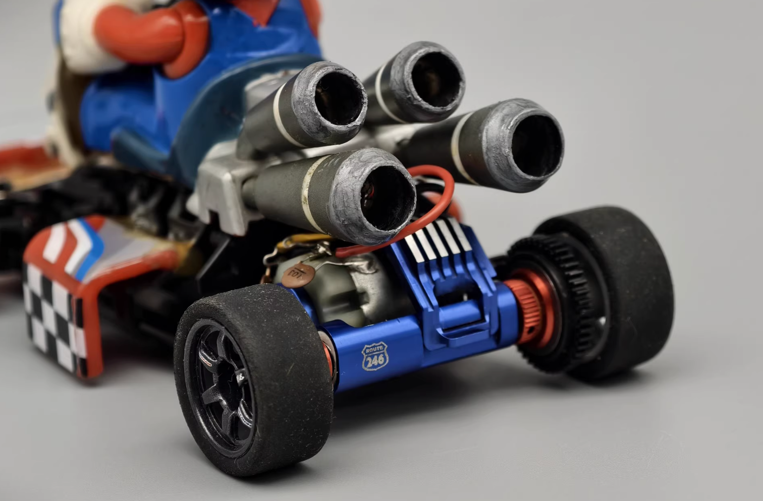 Kyosho Mini-Z MR-03 Mario Kart Custom (ASF Version) – Collector’s Edition | Unopened with Extra Tires & Motor