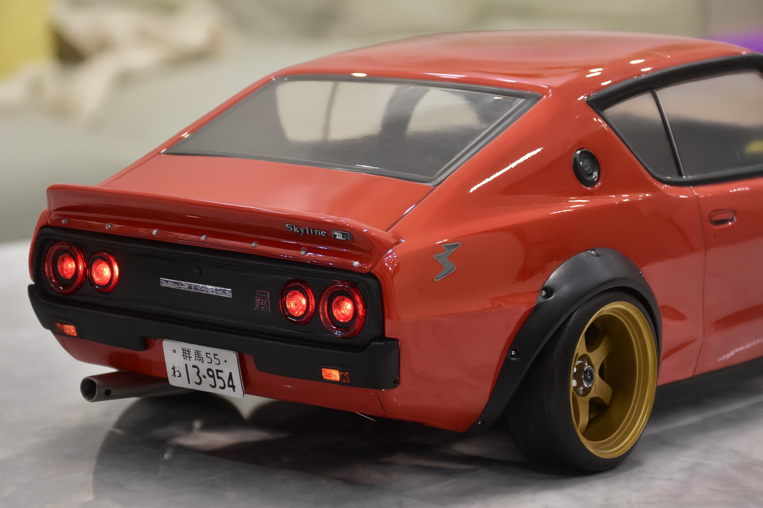 Pandora Nissan Skyline 2000GT-R 1/10 RC Drift Body Shell – Custom Linked LED Edition (JDM Classic)