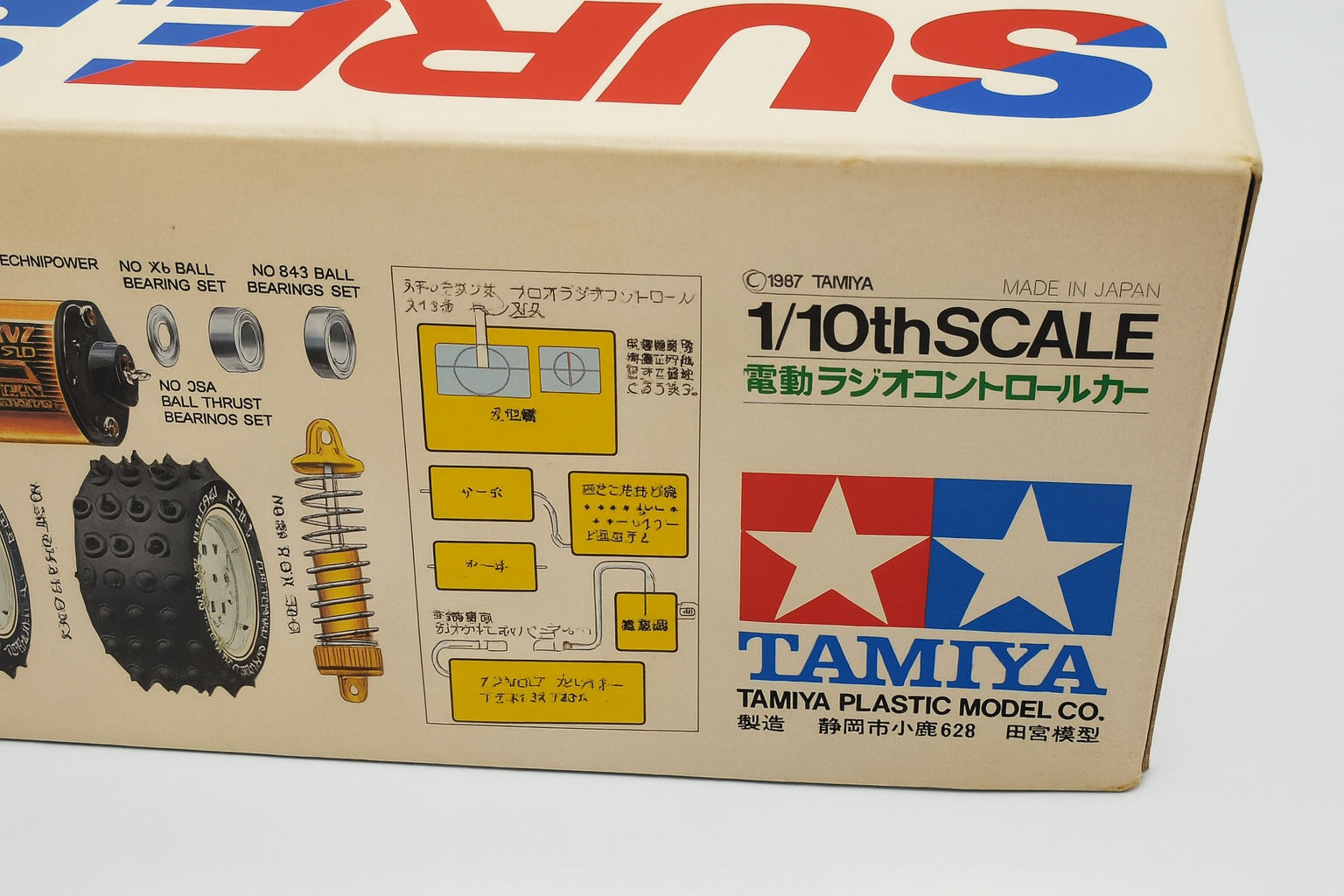 Tamiya Super Sabre 1/10 4WD Off-Road Buggy – Vintage Collector’s Original 628 Edition (Rare)