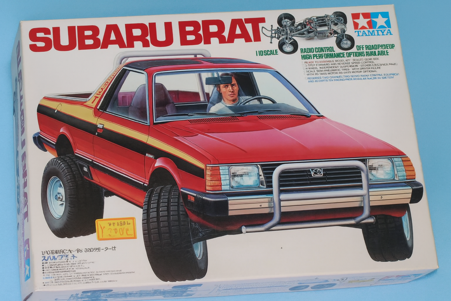 Tamiya Subaru Brat 1/10 Vintage 1983 Original – First ORV Chassis Collector Edition (Rare)