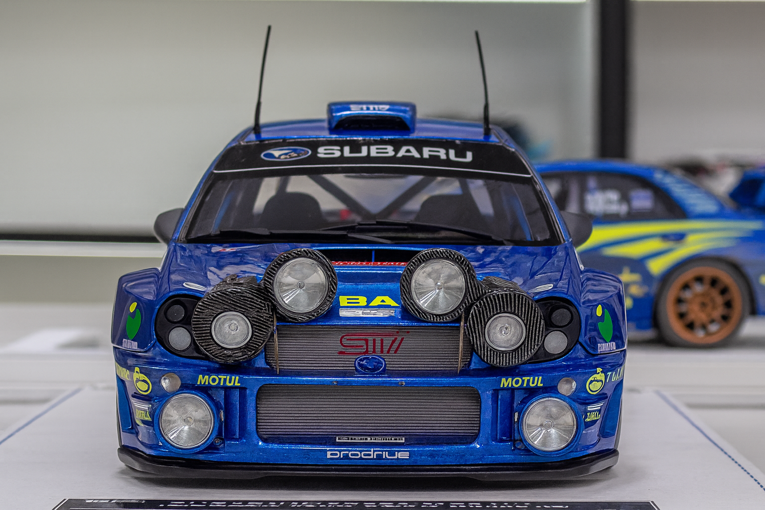 1/18 Subaru Impreza STI WRC 2002 Monte Carlo Rally Resin Model Car – New Collectible