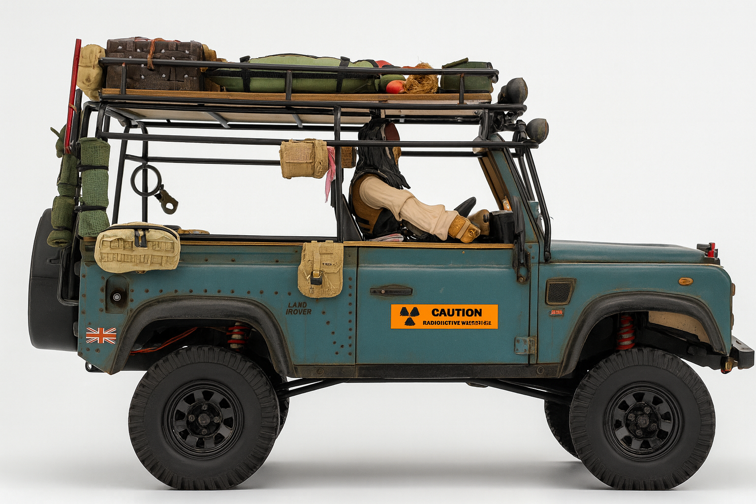 Rare RC4WD D90 Defender RTR – Czech Import Chassis, AT Tires, LED, Ready to Run (No Battery)