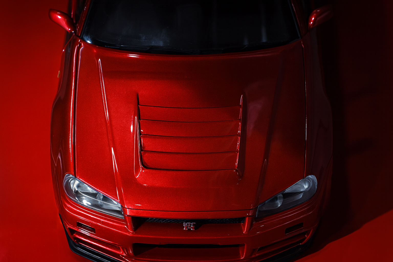 Capo 1/8 Nissan Skyline GT-R R34 Z-Tune Electric RC Model Car – Metal Detailing & LED Lights