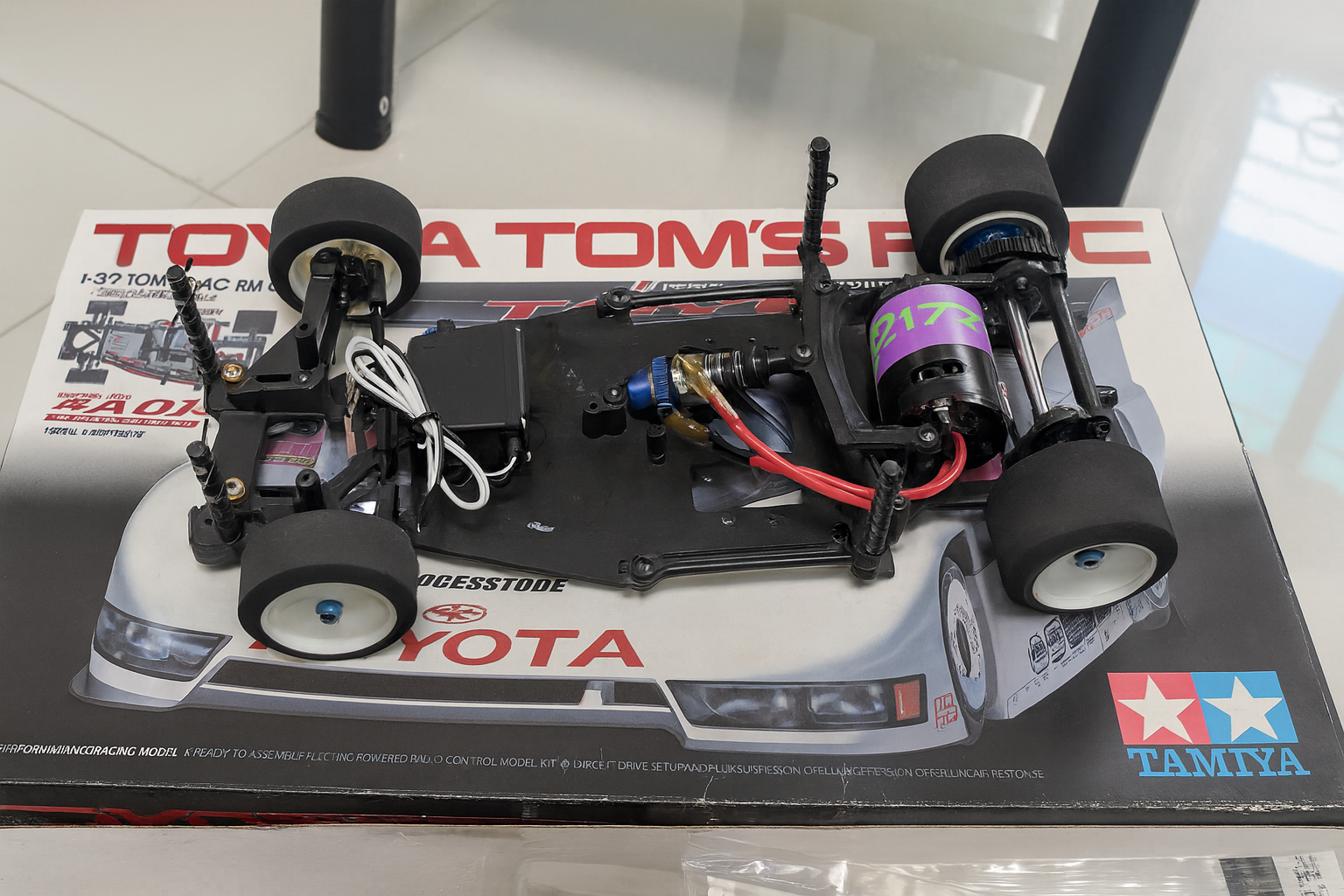 Tamiya RM-01 1/12 Scale Vintage RC Racing Chassis – Rare Discontinued Collector’s Kit