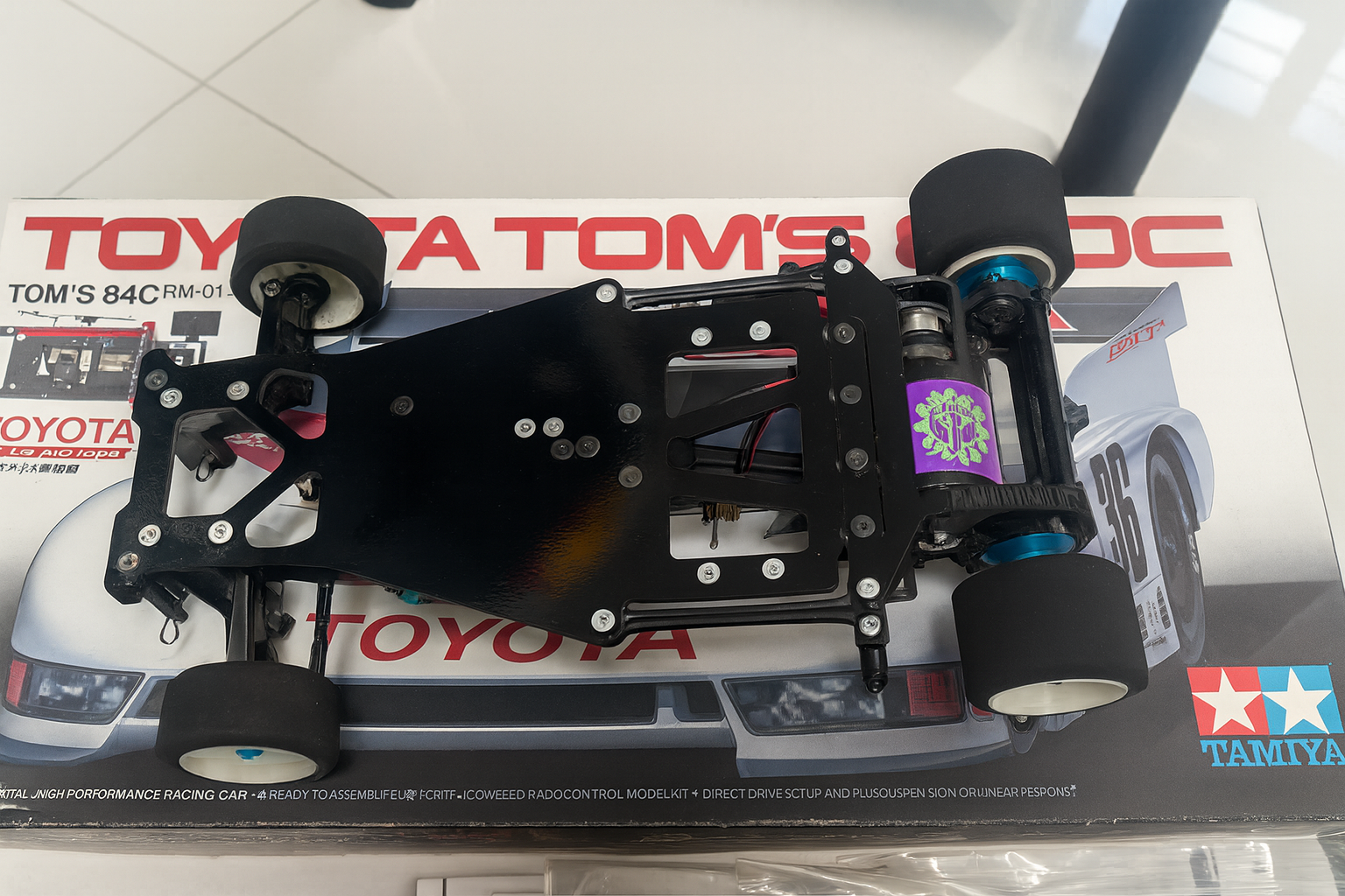 Tamiya RM-01 1/12 Scale Vintage RC Racing Chassis – Rare Discontinued Collector’s Kit