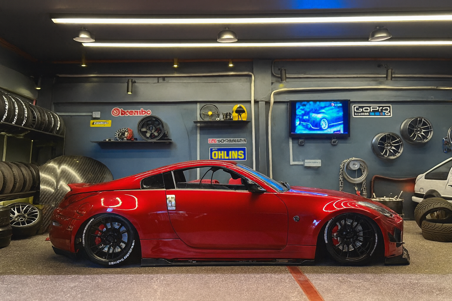 ADDICTION Nissan 350Z Z33 Spirit Rei 1/10 RC Drift Body Shell with Interior – Widebody  | Collector Edition