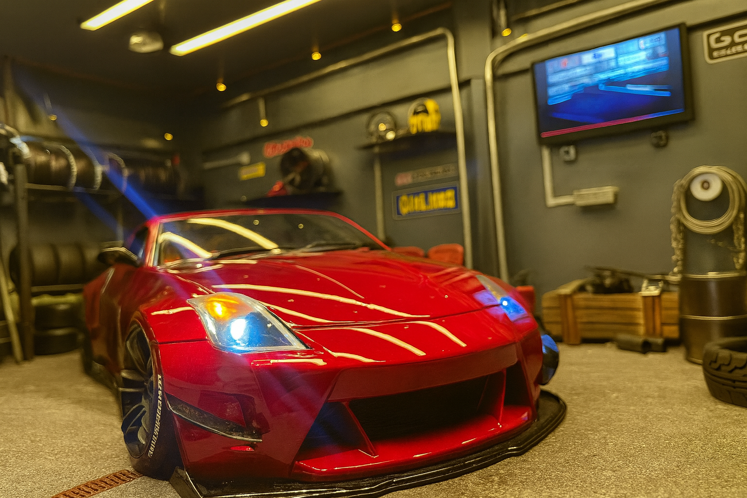 ADDICTION Nissan 350Z Z33 Spirit Rei 1/10 RC Drift Body Shell with Interior – Widebody  | Collector Edition