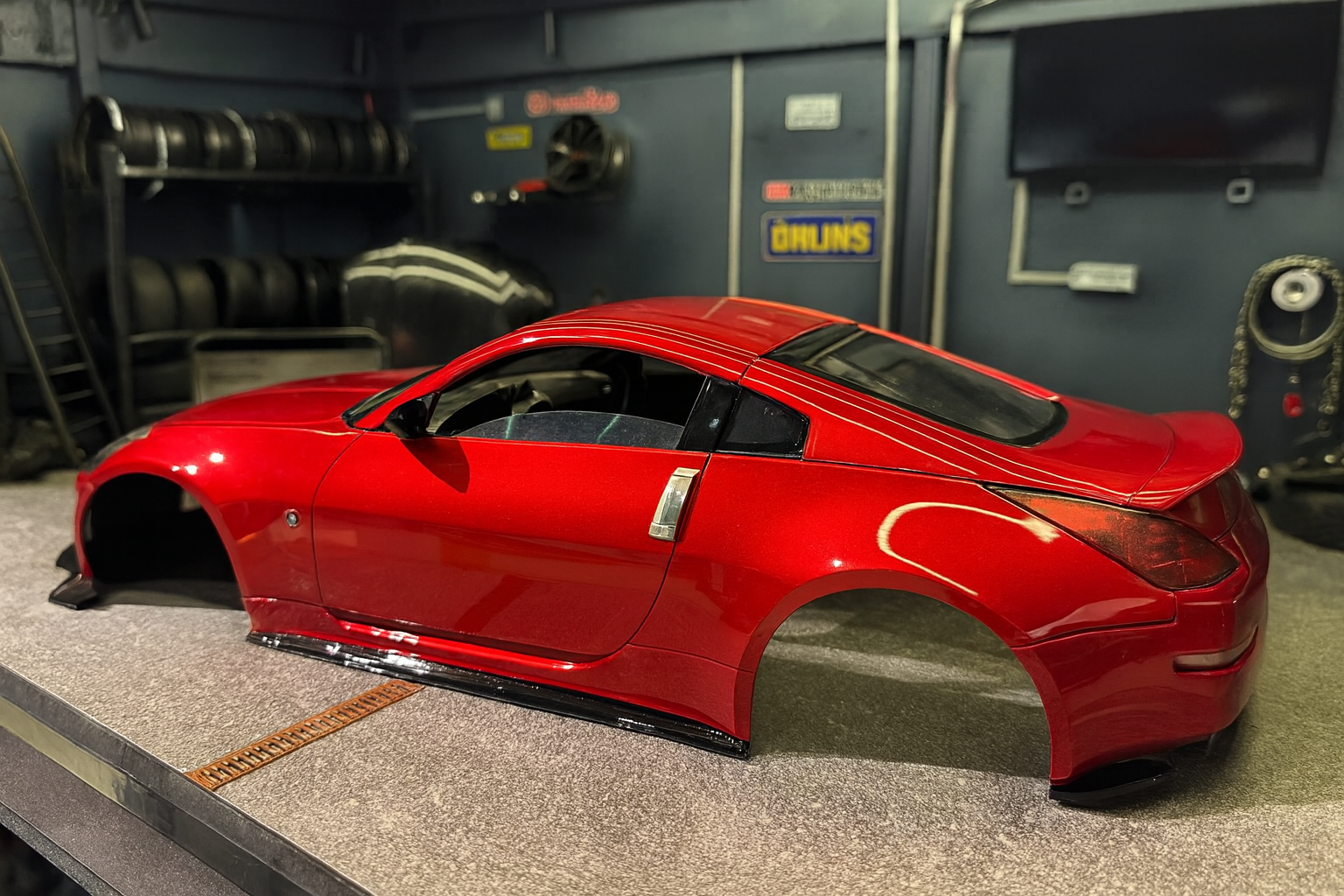 ADDICTION Nissan 350Z Z33 Spirit Rei 1/10 RC Drift Body Shell with Interior – Widebody  | Collector Edition