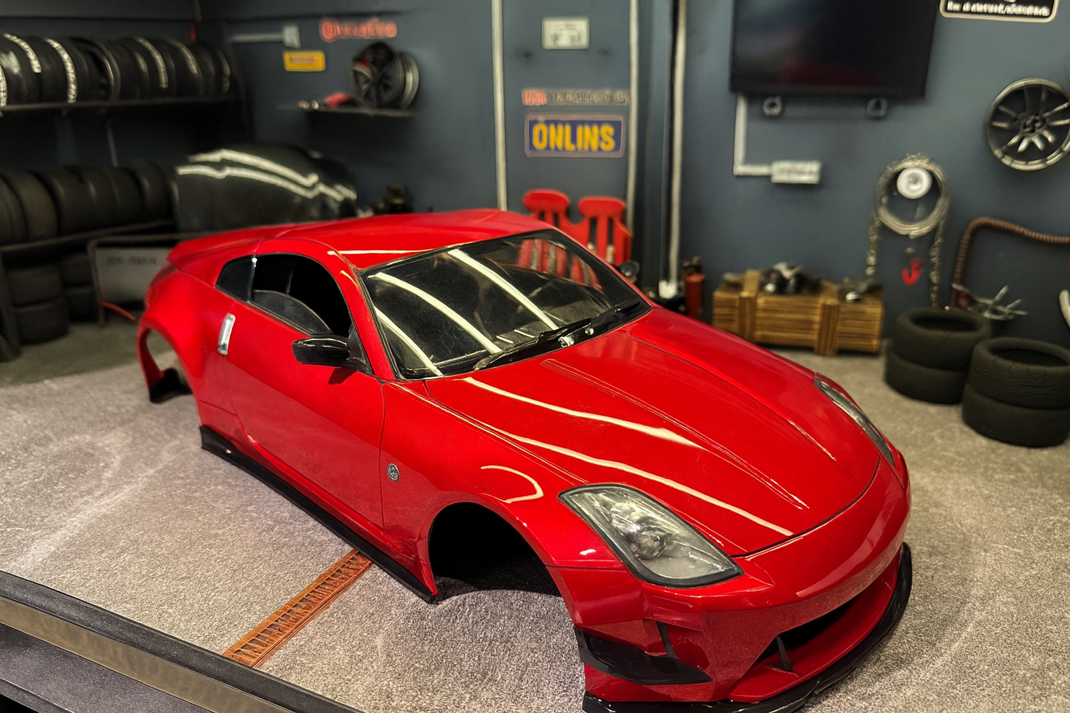 ADDICTION Nissan 350Z Z33 Spirit Rei 1/10 RC Drift Body Shell with Interior – Widebody  | Collector Edition