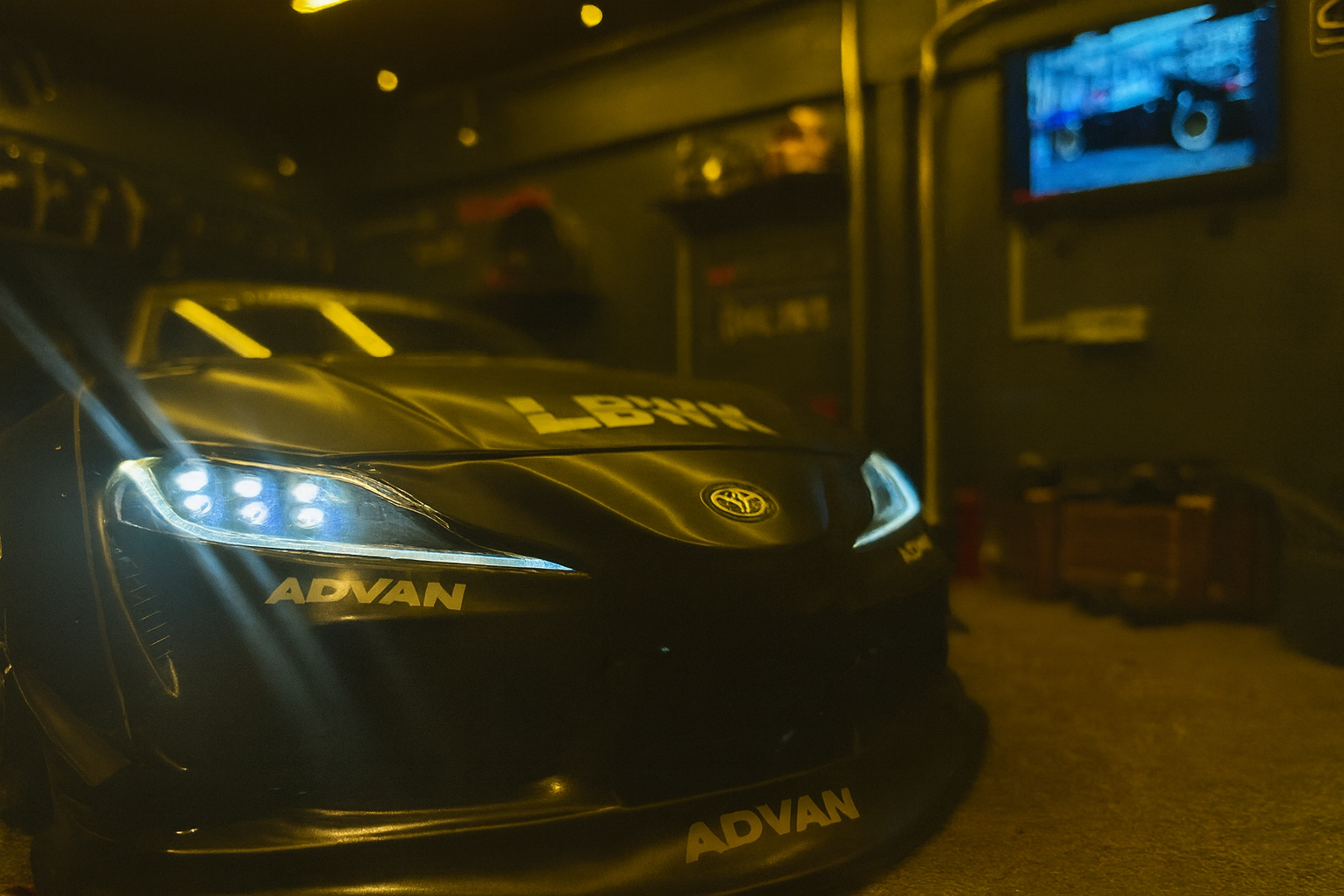 24K RC LB★WORKS Toyota Supra A90 “Daimaou” – 1/10 Widebody Drift Body Shell | Matte Finish | Full Inner Paint