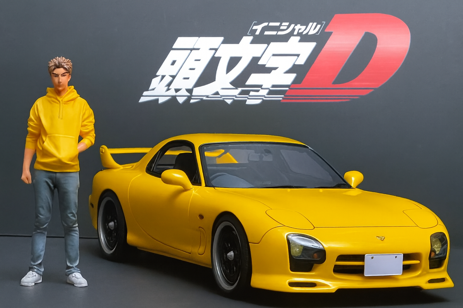 1/18 IG Initial D Mazda RX-7 FD3S A-Spec – Keisuke Takahashi Manga Edition | One-of-One Resin Model
