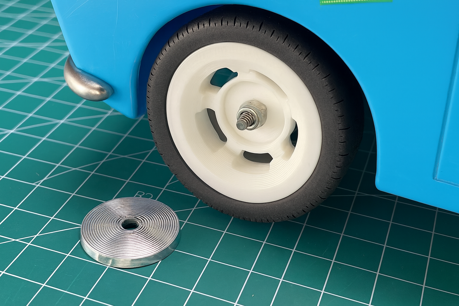 1/14 Custom 4WD RC Chassis Kit – Modified WLtoys Platform for Minions Popcorn Car | Includes Electronics & Remote (No Battery)