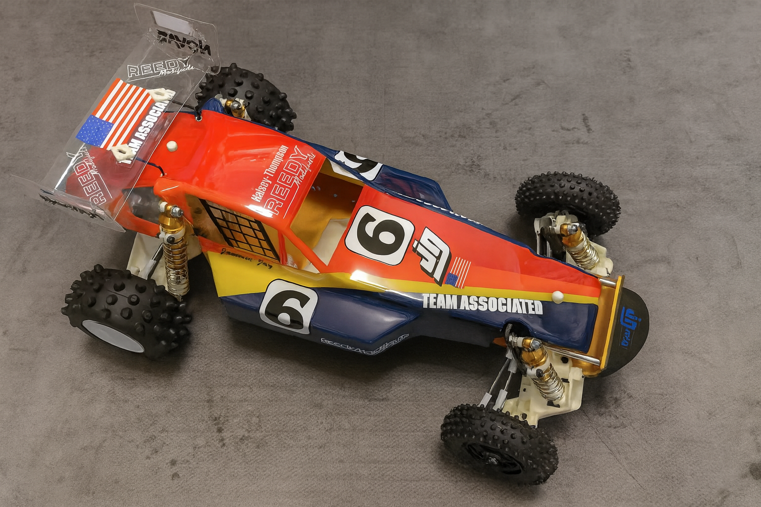 Team Associated RC10 JAY Champion Edition 1/10 Vintage Off-Road Buggy – Finished Build with Motor | Collector’s RC Car