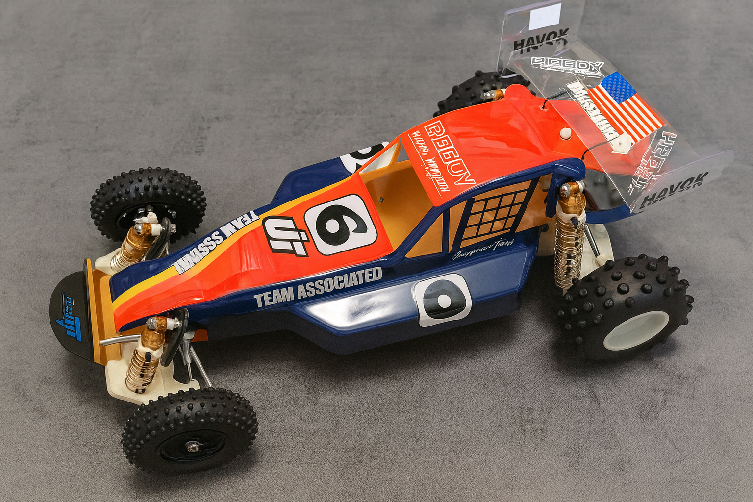 Team Associated RC10 JAY Champion Edition 1/10 Vintage Off-Road Buggy – Finished Build with Motor | Collector’s RC Car
