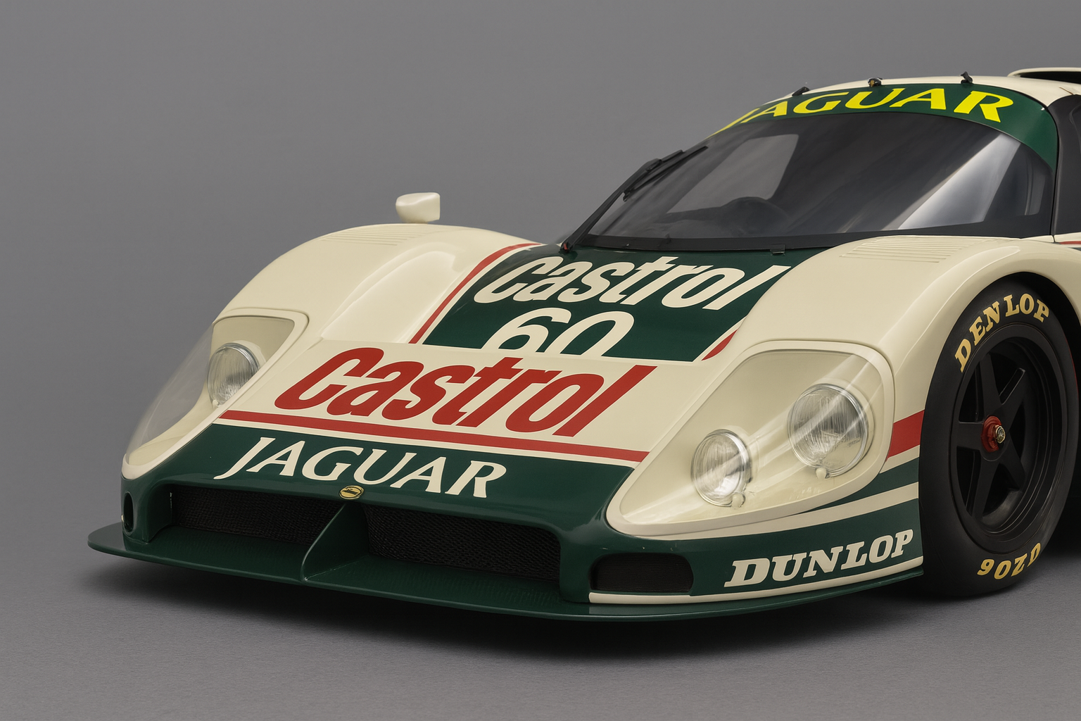 RAR 1/8 Jaguar XJR-9 Castrol Le Mans 1988 Champion V12 – Real Art Replicas Resin Model | Ultra Rare Collector’s Edition