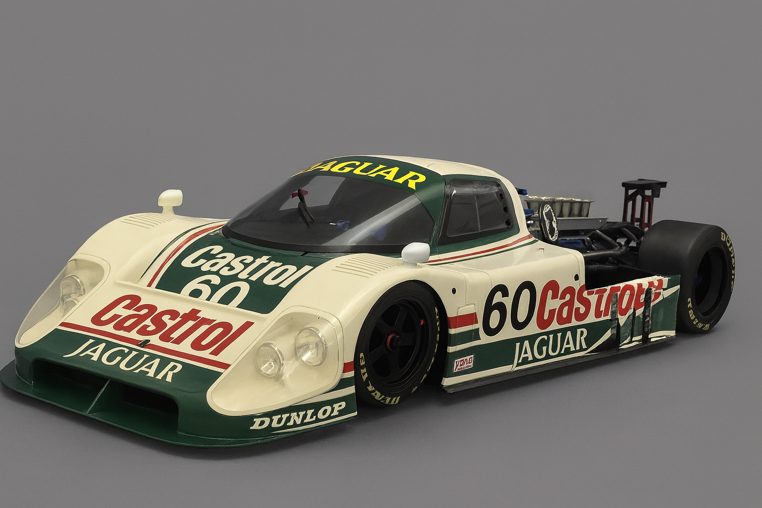 RAR 1/8 Jaguar XJR-9 Castrol Le Mans 1988 Champion V12 – Real Art Replicas Resin Model | Ultra Rare Collector’s Edition