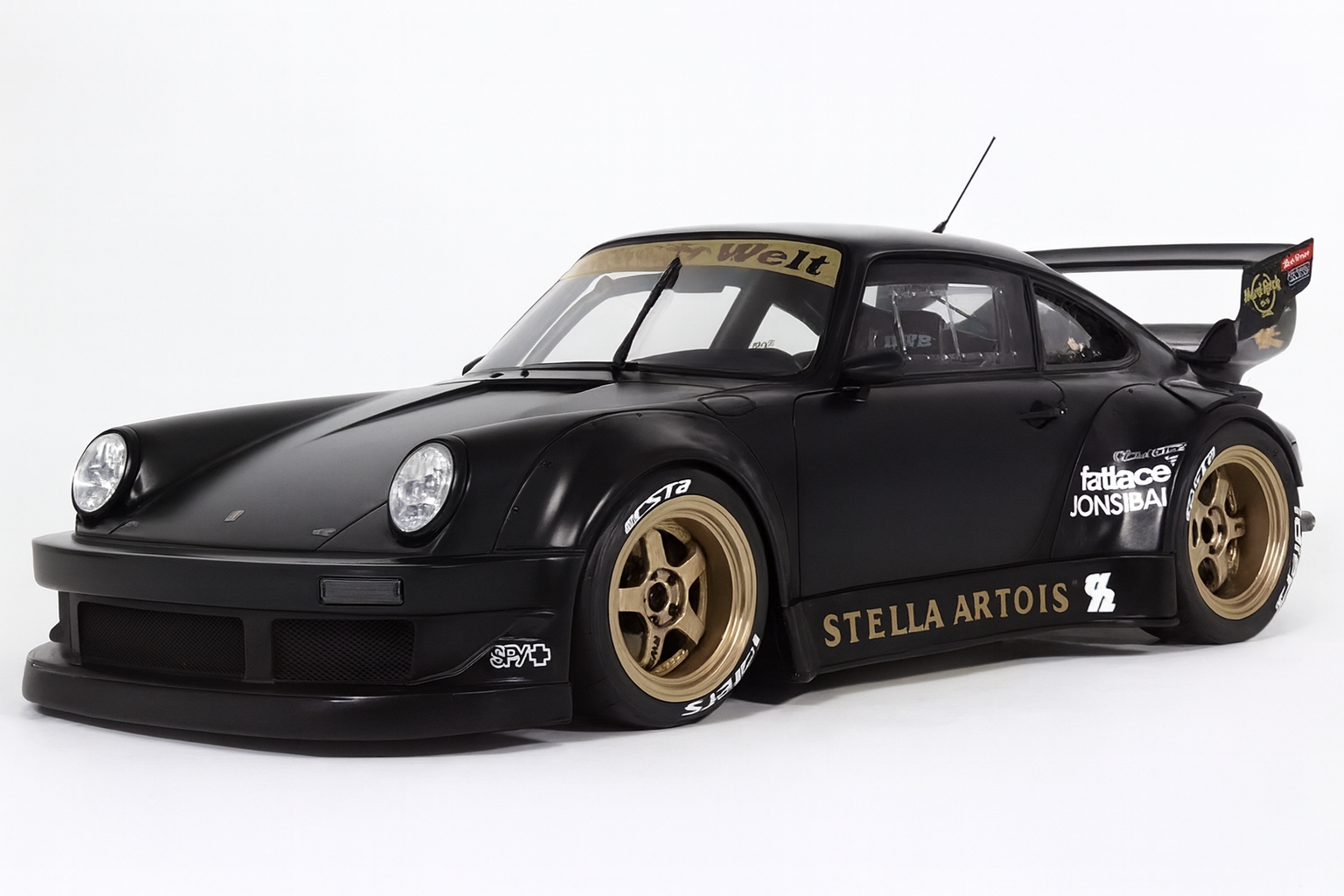 1/24 RWB Porsche 911 (930) Resin Widebody Kit with Exhaust – Fits Tamiya | 3D-Printed Resin Upgrade