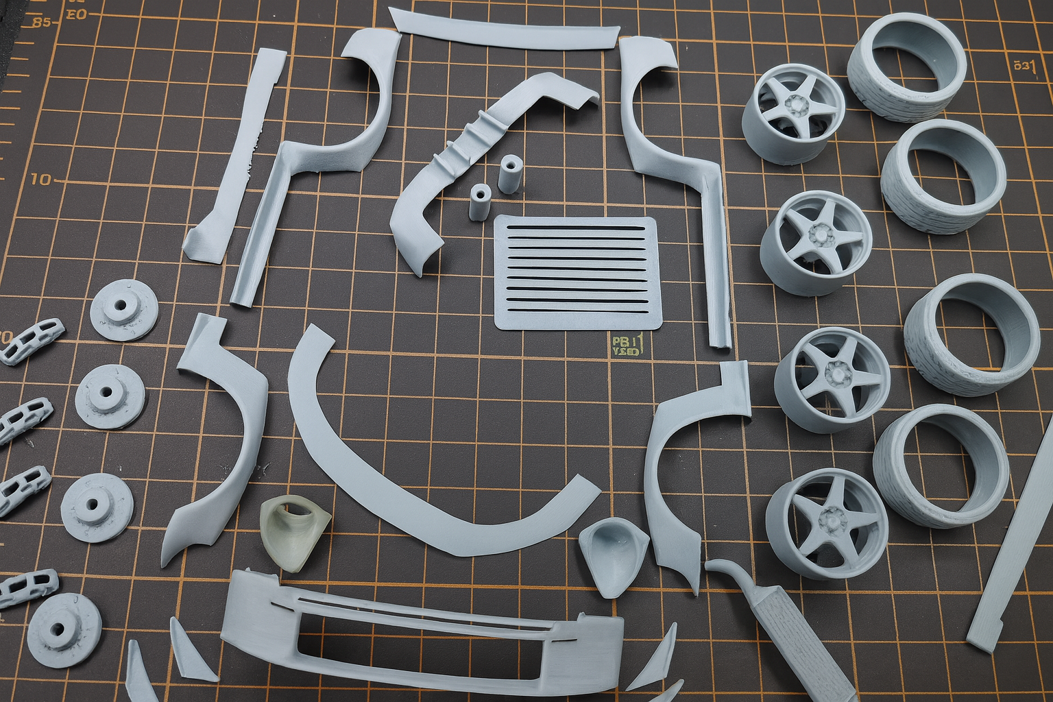1/24 Nissan Fairlady 240Z Resin Widebody Kit – Fits Tamiya 24360 / 24367 | 3D-Printed Resin Upgrade