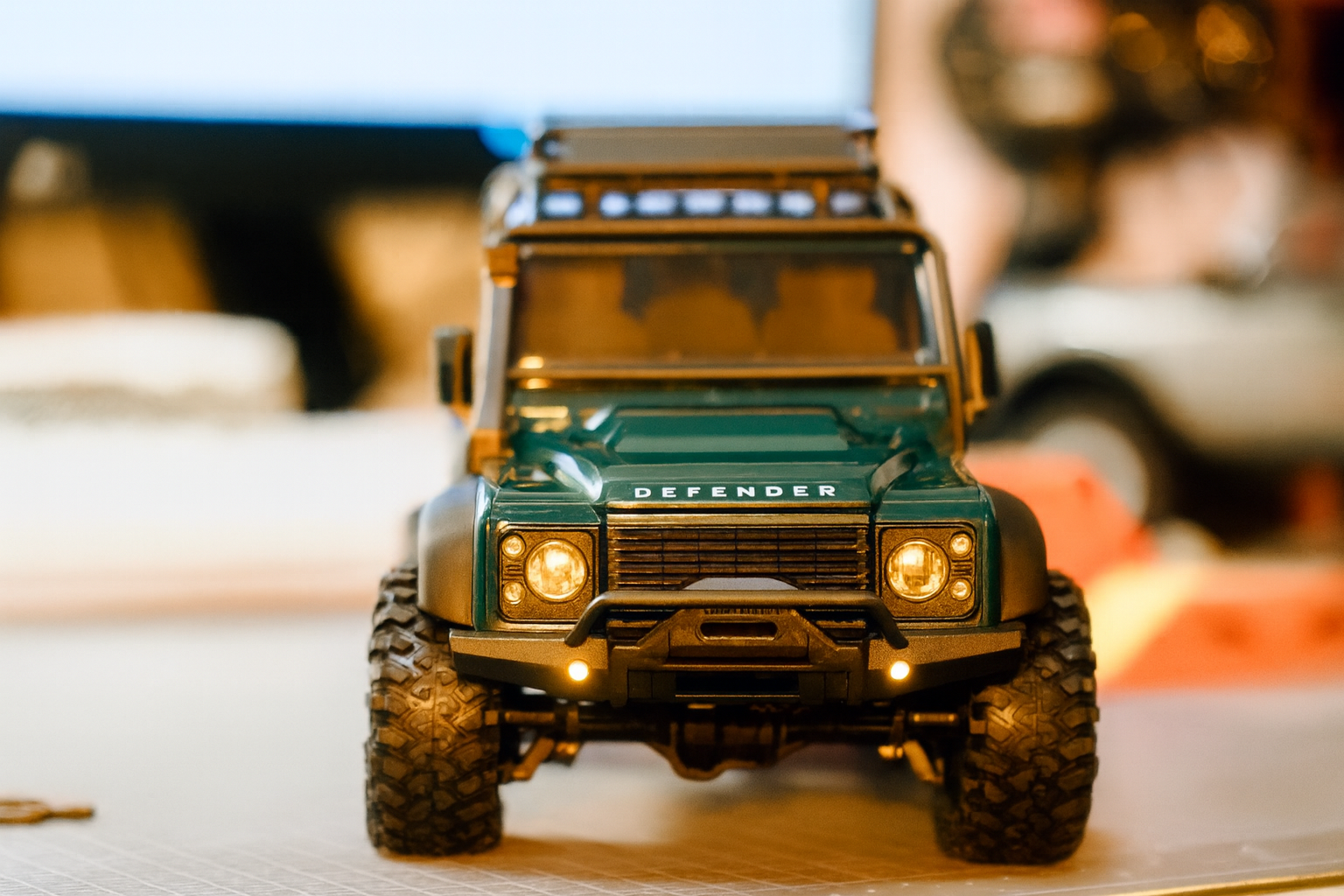 TRAXXAS TRX-4M 1/18 Land Rover Defender Interior Kit – Realistic Clip-On, No-Drill Install (Body Not Included)