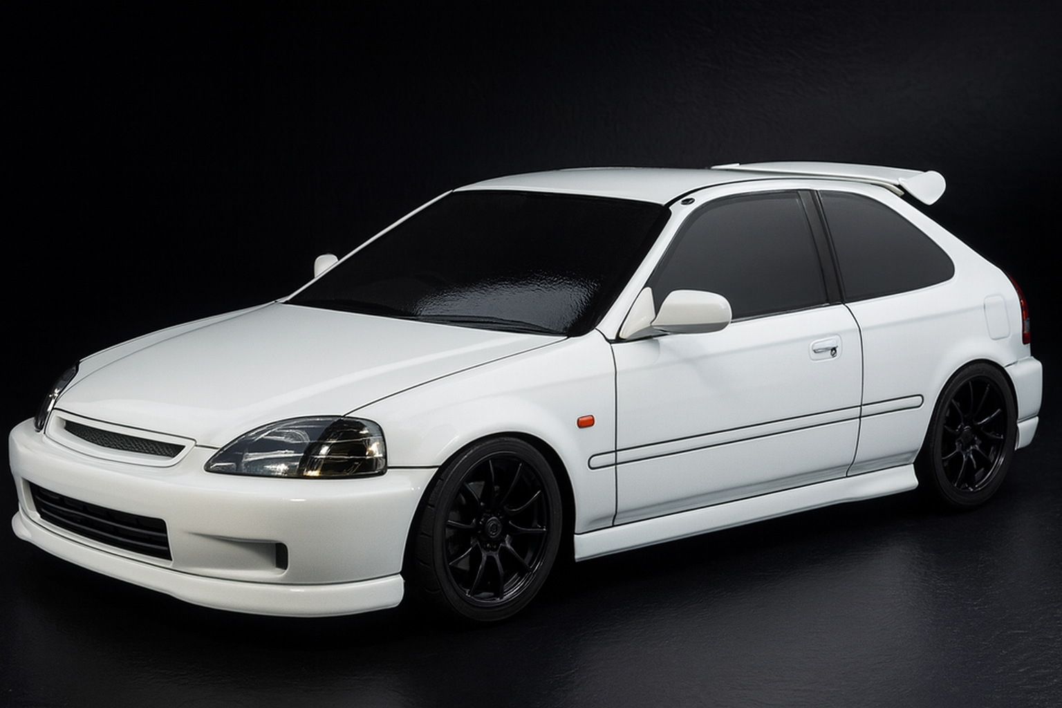 MST Honda Civic EK9 Widebody Clear Body Shell – 1/10 Drift & Touring | 257mm Wheelbase, 198mm Width