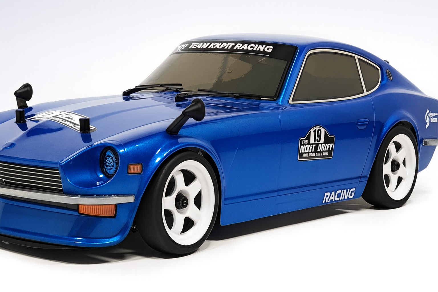 Devil Z 1/10 RC Clear Body Shell – Retro Wangan Style | 260mm Wheelbase, 194mm Width 🔥