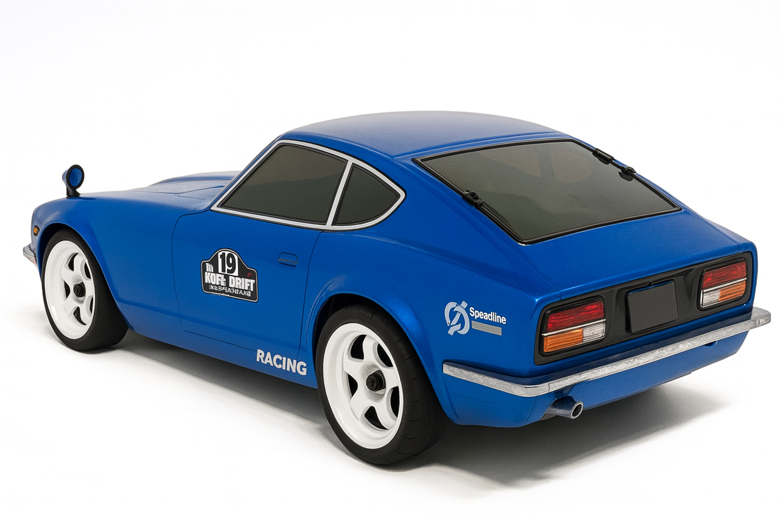 Devil Z 1/10 RC Clear Body Shell – Retro Wangan Style | 260mm Wheelbase, 194mm Width 🔥