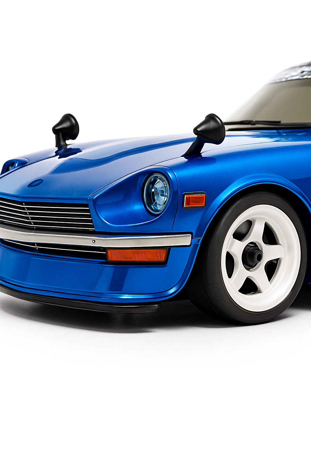 Devil Z 1/10 RC Clear Body Shell – Retro Wangan Style | 260mm Wheelbase, 194mm Width 🔥