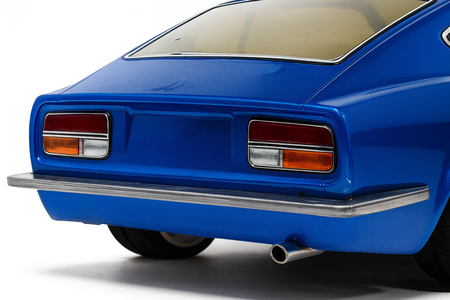 Devil Z 1/10 RC Clear Body Shell – Retro Wangan Style | 260mm Wheelbase, 194mm Width 🔥