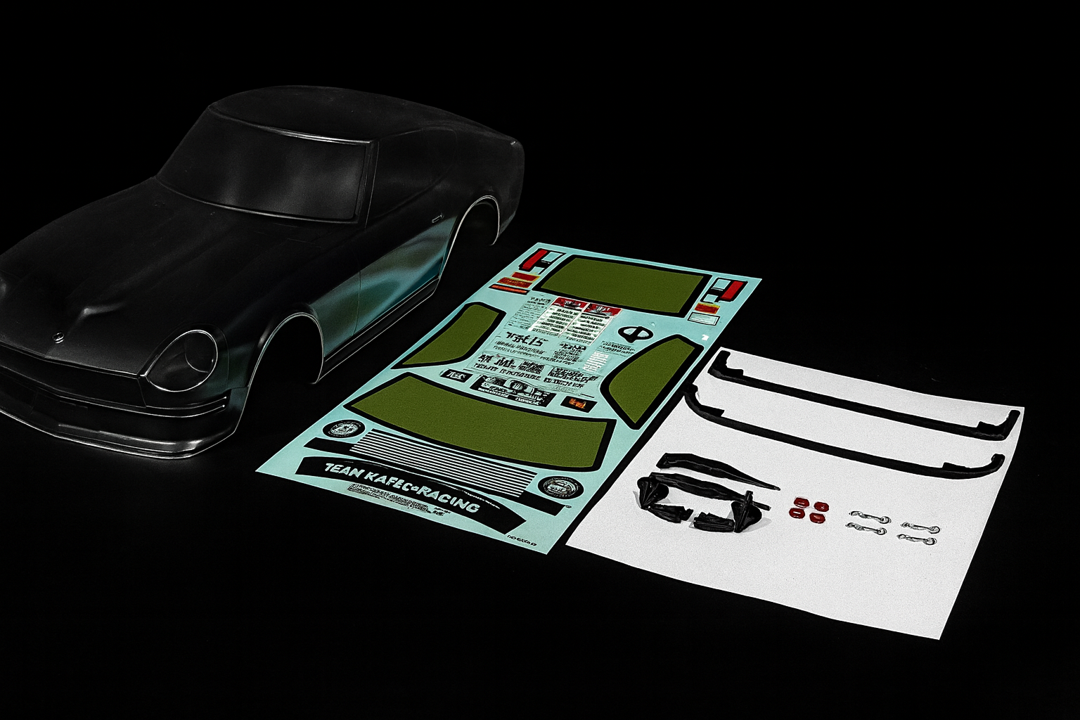 Devil Z 1/10 RC Clear Body Shell – Retro Wangan Style | 260mm Wheelbase, 194mm Width 🔥