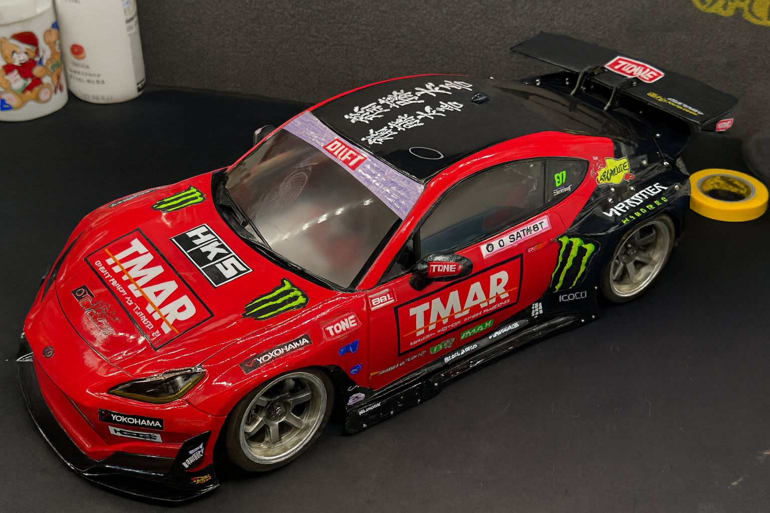 MST Toyota GR86 Pandem Widebody — 1/10 RC Drift & Touring Body Shell (Clear or Red, 257mm)