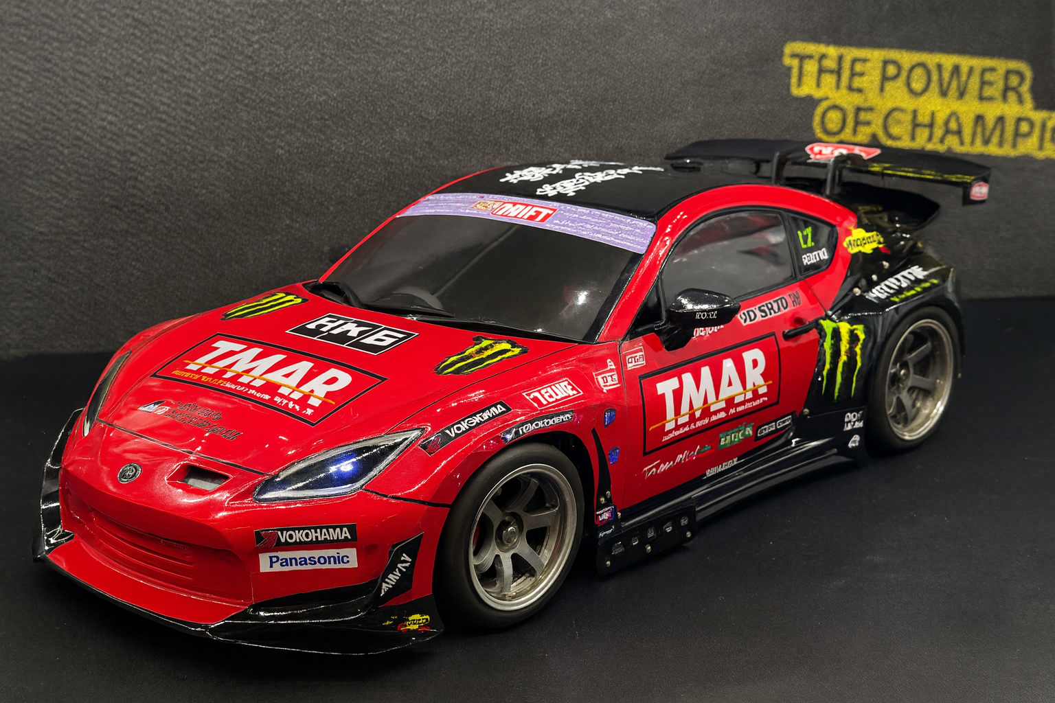 MST Toyota GR86 Pandem Widebody — 1/10 RC Drift & Touring Body Shell (Clear or Red, 257mm)