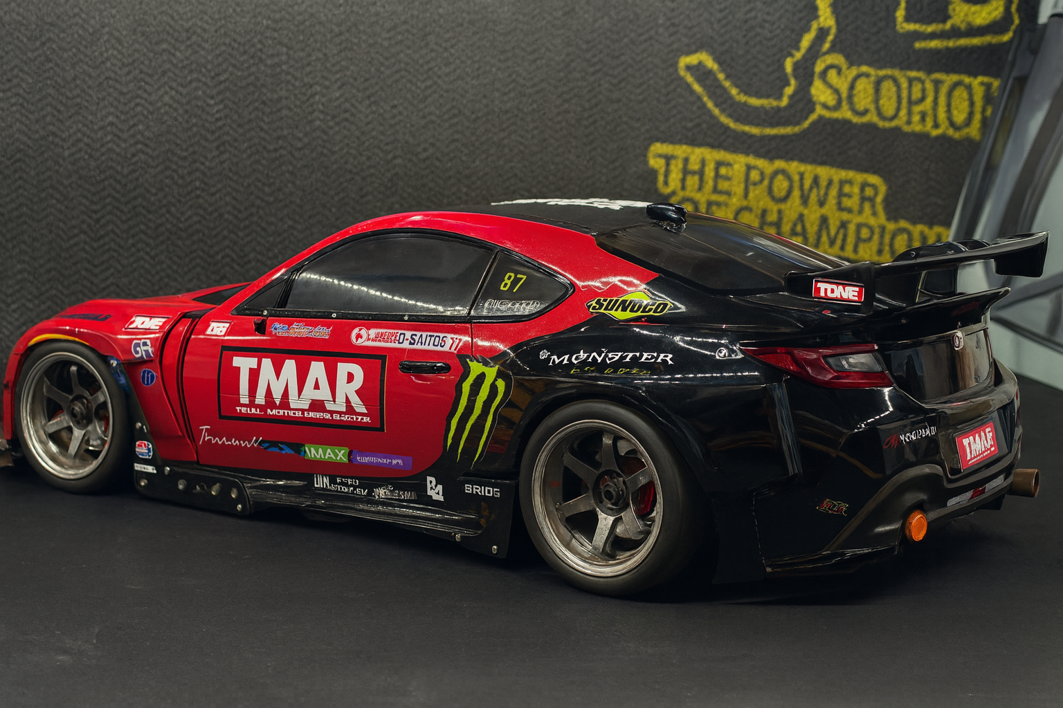MST Toyota GR86 Pandem Widebody — 1/10 RC Drift & Touring Body Shell (Clear or Red, 257mm)