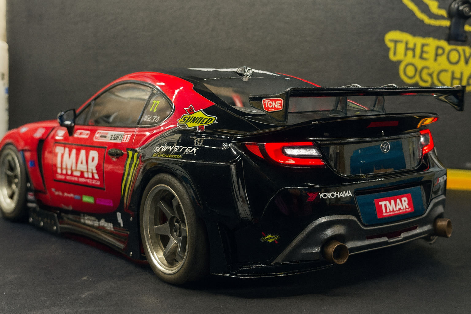 MST Toyota GR86 Pandem Widebody — 1/10 RC Drift & Touring Body Shell (Clear or Red, 257mm)