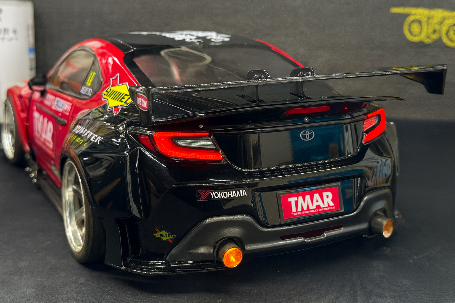 MST Toyota GR86 Pandem Widebody — 1/10 RC Drift & Touring Body Shell (Clear or Red, 257mm)