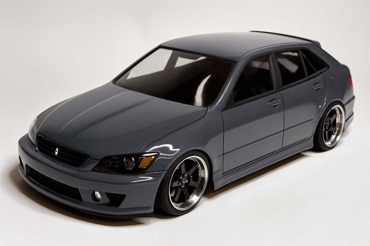 APlastics Toyota Altezza Gita Wagon Body Shell (Unpainted) – 1/10 RC Drift & Touring | Clear Lexan with Light Buckets