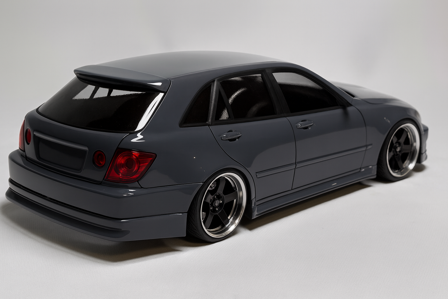 APlastics Toyota Altezza Gita Wagon Body Shell (Unpainted) – 1/10 RC Drift & Touring | Clear Lexan with Light Buckets