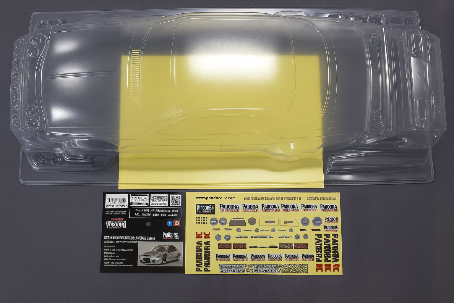 Pandora Nissan Skyline HT 2000GT-R (KPGC10) Custom Body Shell (Unpainted) – 1/10 RC Drift & Touring | PAB-3203