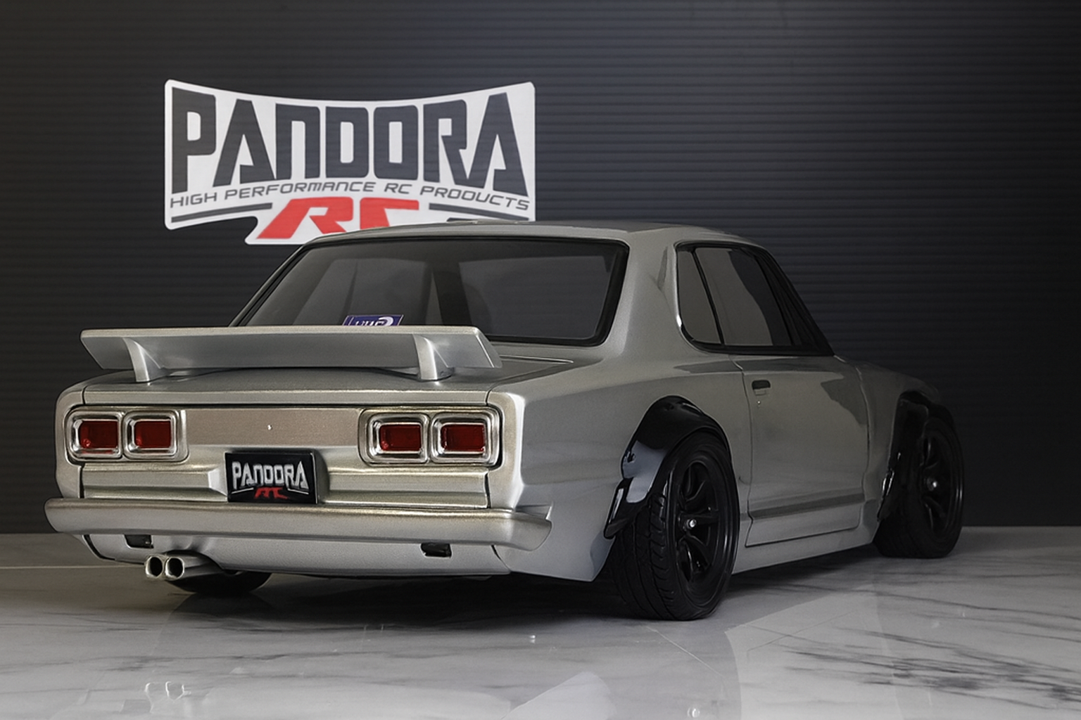 Pandora Nissan Skyline HT 2000GT-R (KPGC10) Custom Body Shell (Unpainted) – 1/10 RC Drift & Touring | PAB-3203
