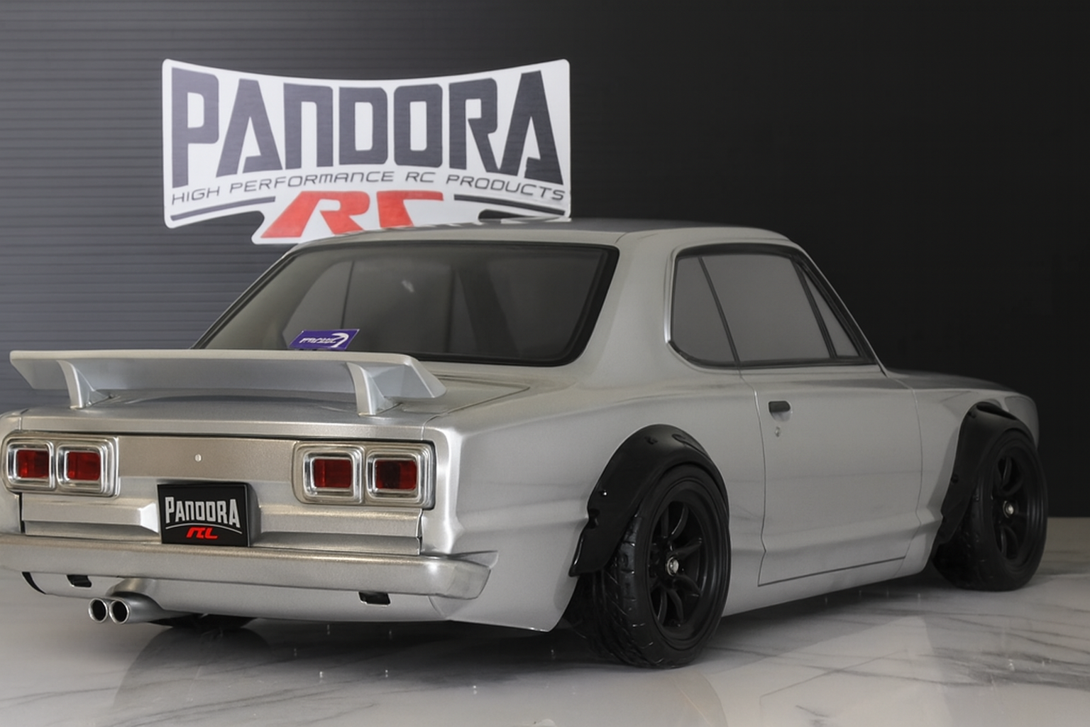 Pandora Nissan Skyline HT 2000GT-R (KPGC10) Custom Body Shell (Unpainted) – 1/10 RC Drift & Touring | PAB-3203