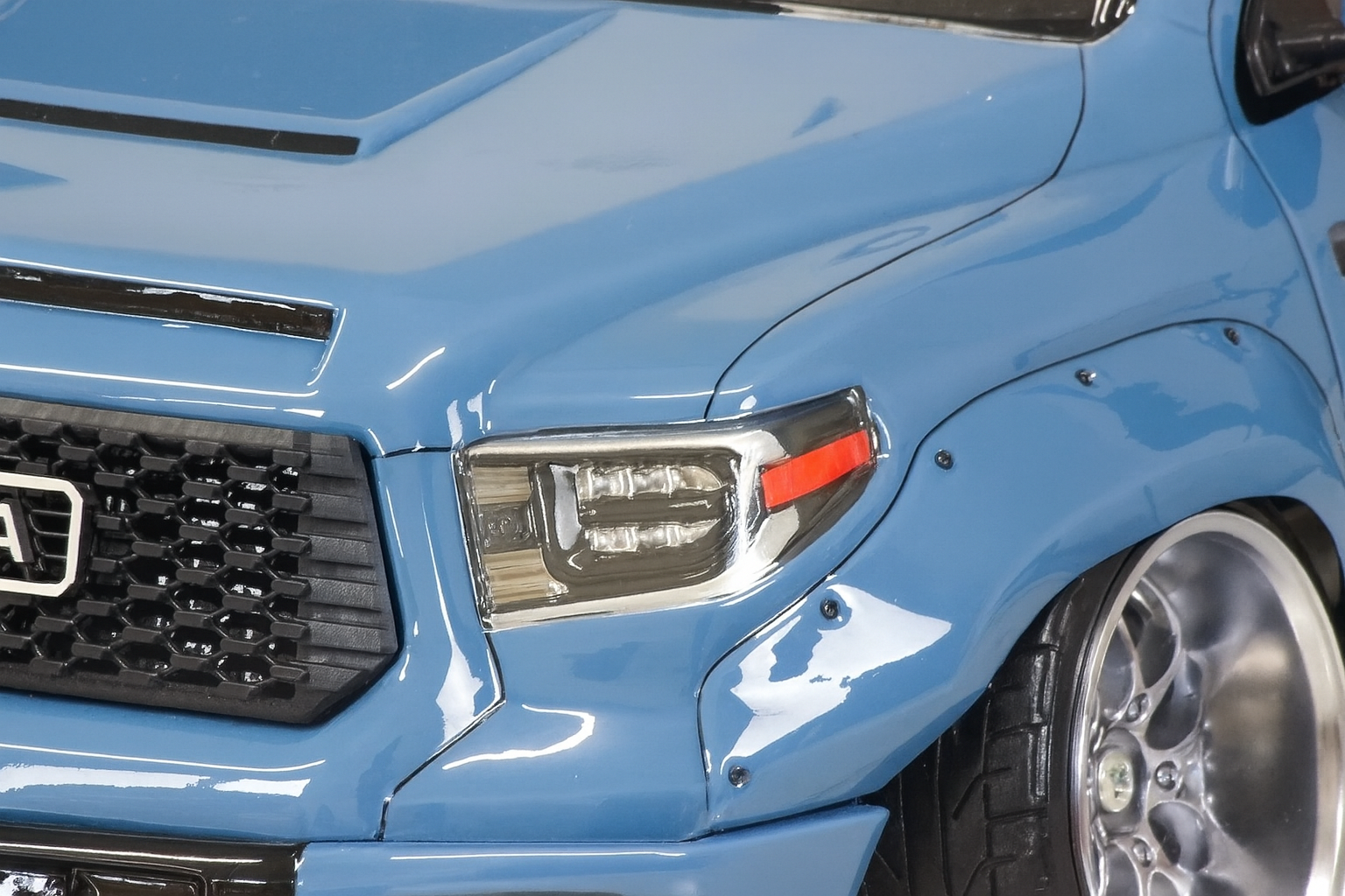 Pandora Toyota Tundra (Honey-D Official) Body Shell (Unpainted) – 1/10 RC Drift & Touring | PAB-3208