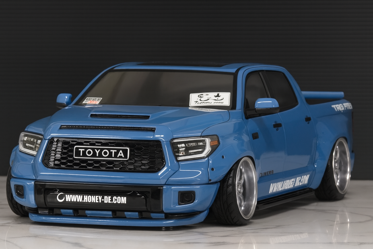 Pandora Toyota Tundra (Honey-D Official) Body Shell (Unpainted) – 1/10 RC Drift & Touring | PAB-3208