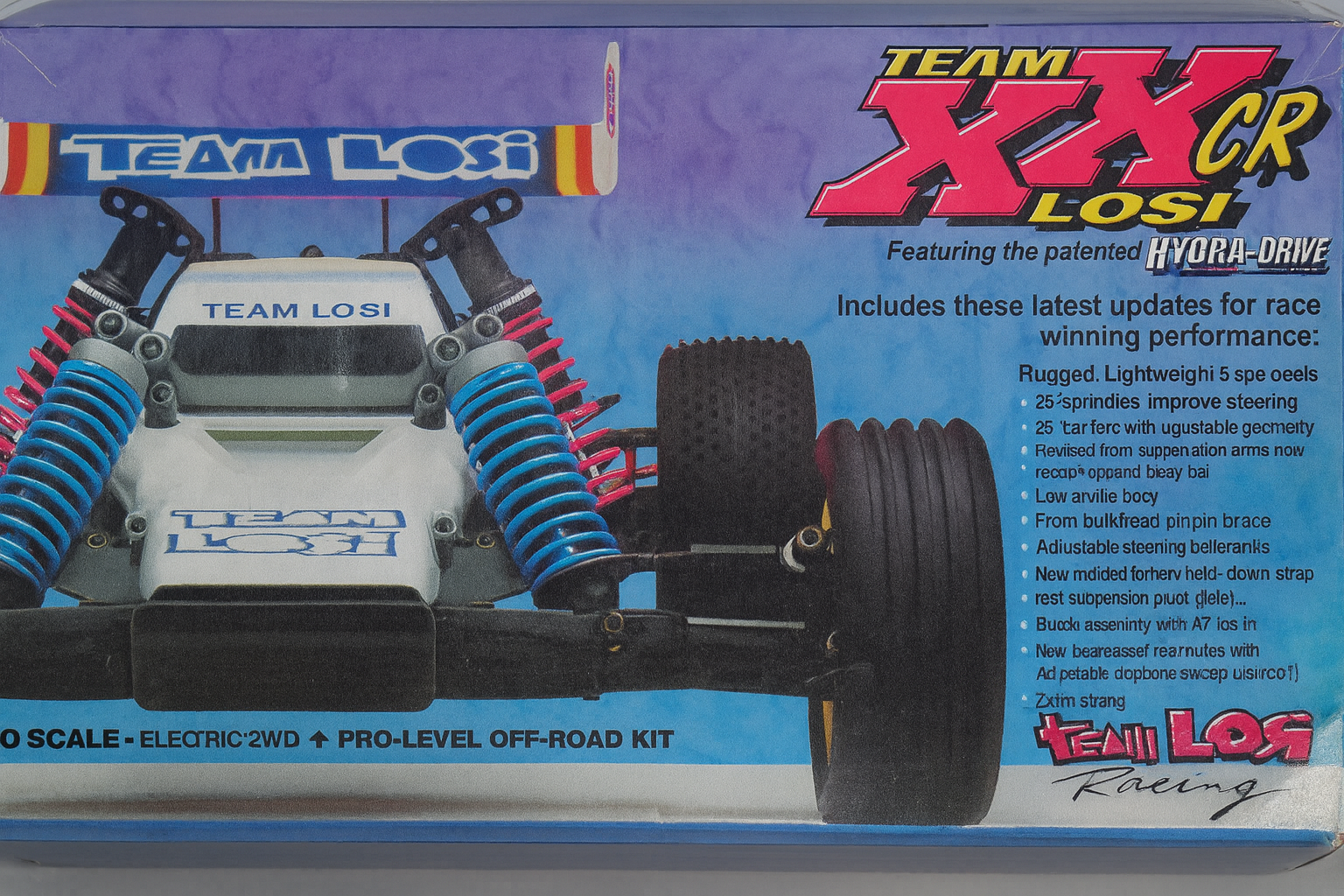 Team Losi XX CR Vintage RC Buggy Kit – Brand New Unassembled | Rare Hydra Drive Limited Slip System