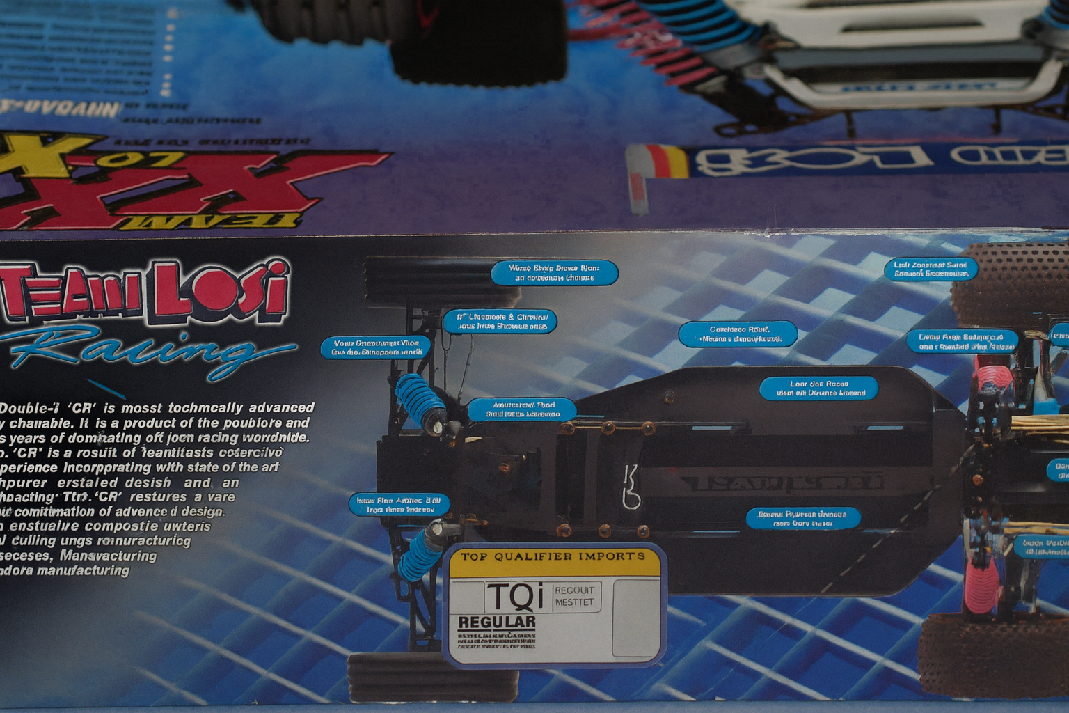 Team Losi XX CR Vintage RC Buggy Kit – Brand New Unassembled | Rare Hydra Drive Limited Slip System
