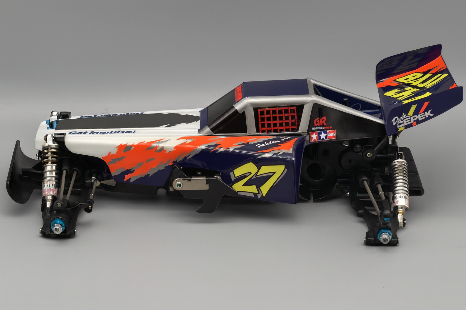 Tamiya Baja Champ Modified Buggy – TL-01 Chassis Collector’s Edition | Upgraded Arms, Driveshafts & Shocks