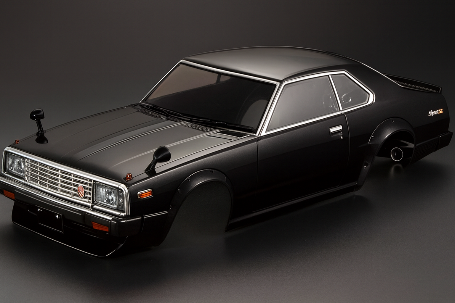 Nissan Skyline C211 RC Body Shell — 1/10 Pre-Painted Drift/Touring with Optional LED Kit