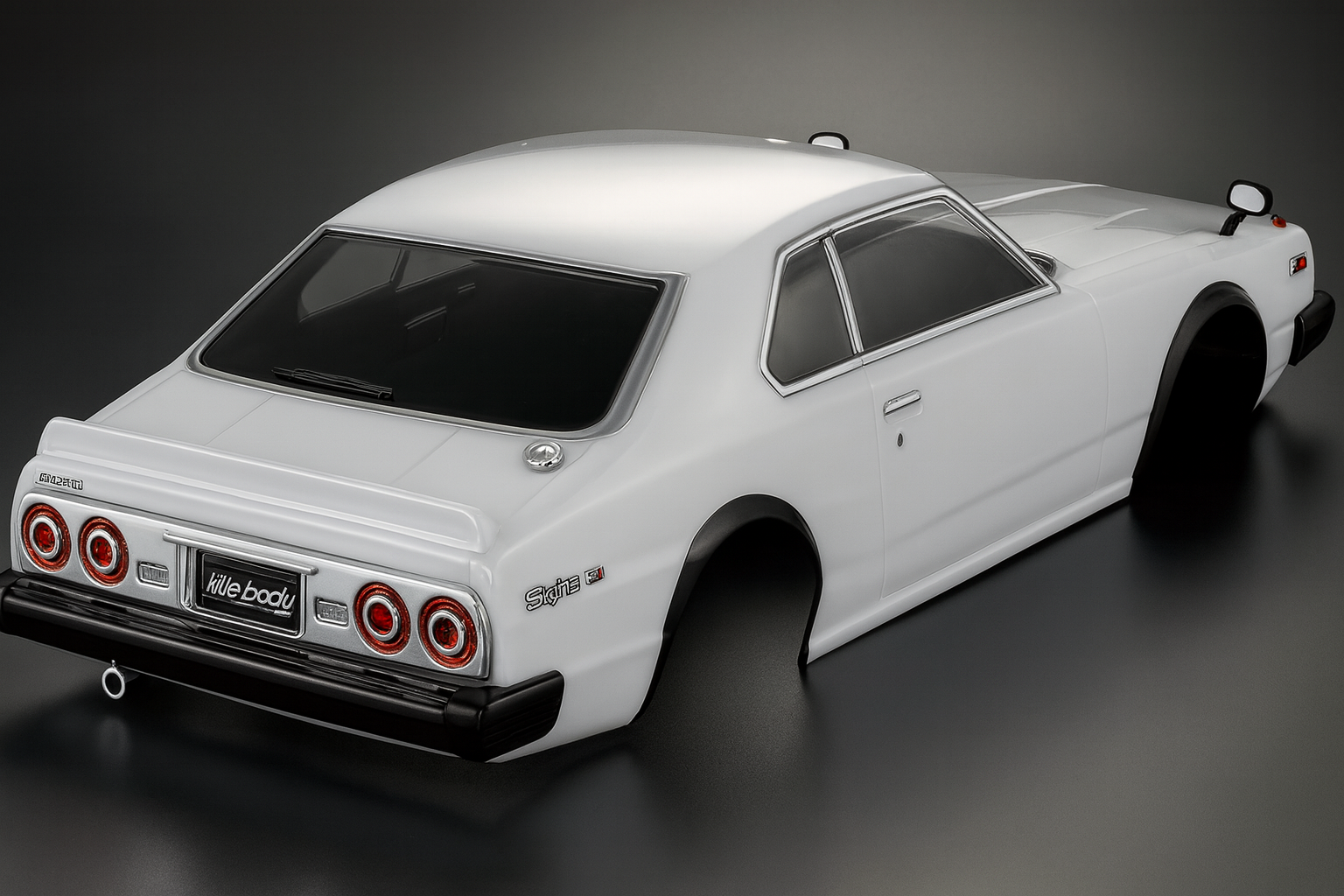 Nissan Skyline C211 RC Body Shell — 1/10 Pre-Painted Drift/Touring with Optional LED Kit