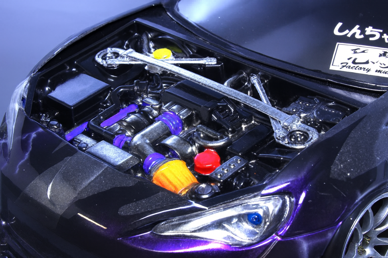 Pandora Engine Set <SR / RB / FA> – 1/10 RC Polycarbonate Accessory Kit | PAI-801