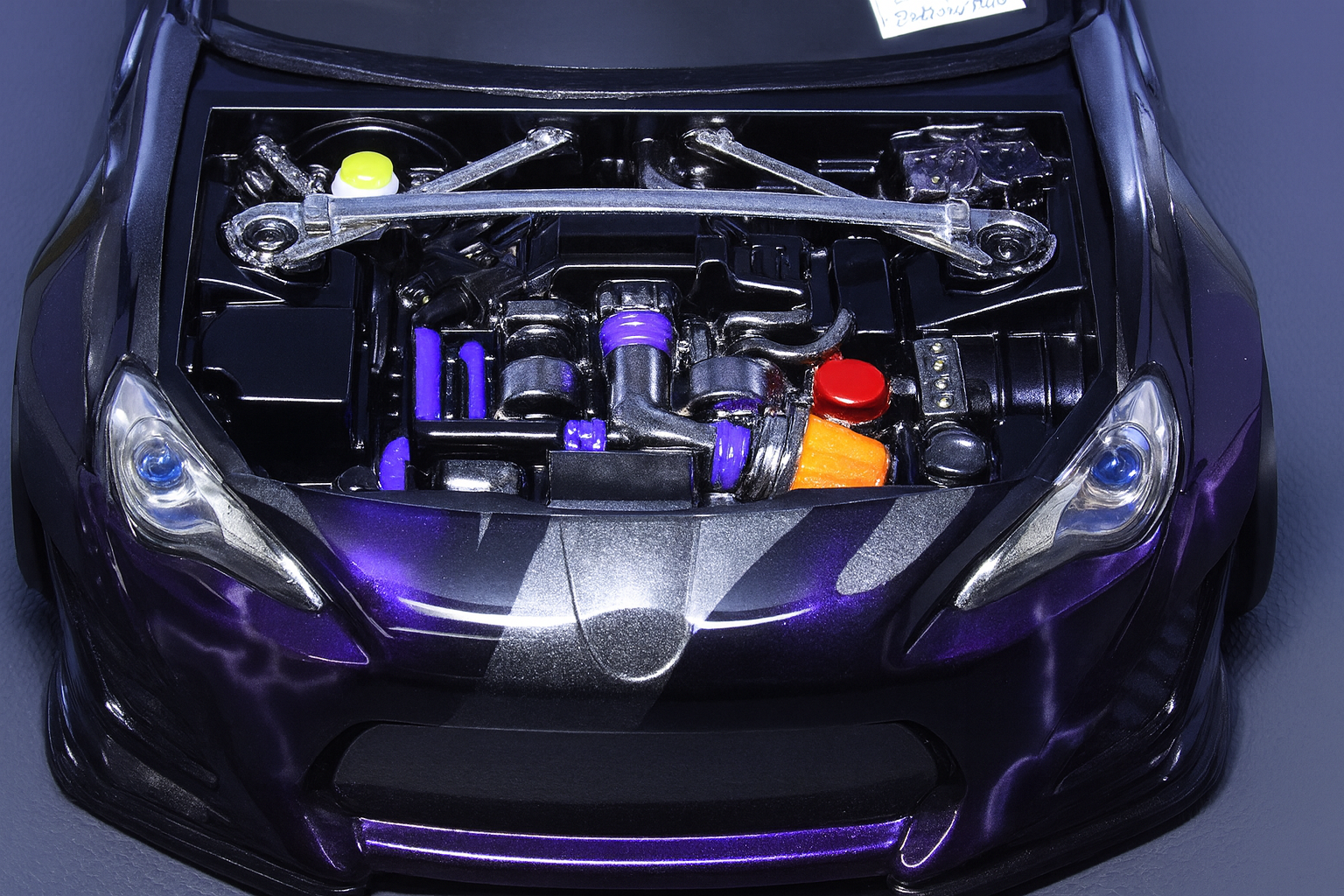 Pandora Engine Set <SR / RB / FA> – 1/10 RC Polycarbonate Accessory Kit | PAI-801