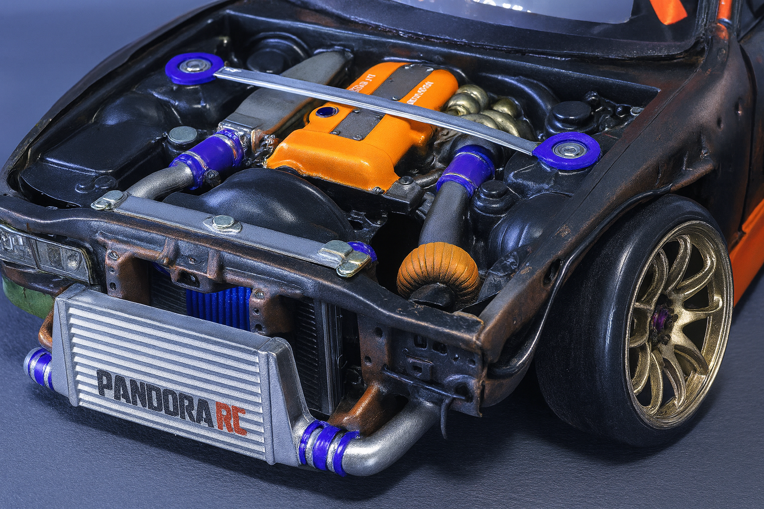 Pandora Engine Set <SR / RB / FA> – 1/10 RC Polycarbonate Accessory Kit | PAI-801