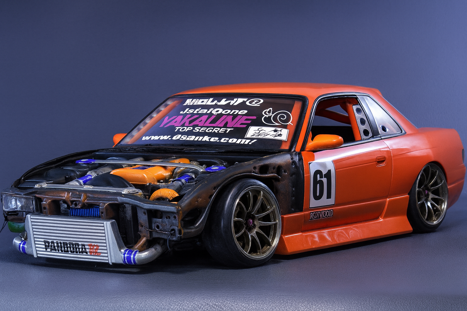 Pandora Engine Set <SR / RB / FA> – 1/10 RC Polycarbonate Accessory Kit | PAI-801